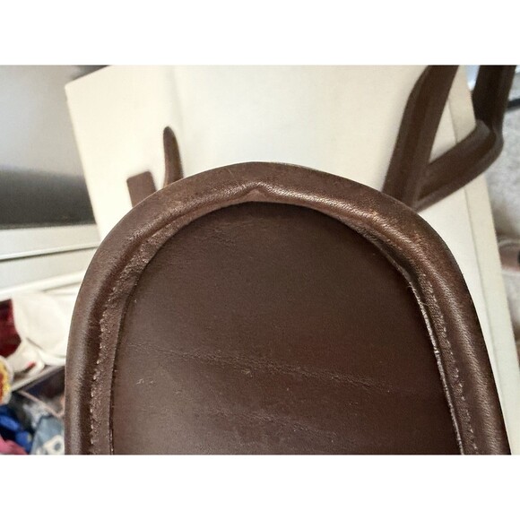 Coach 9816 Vintage Legacy Slim Duffle Brown Leather Crossbody Bucket Bag Medium - Picture 8 of 11